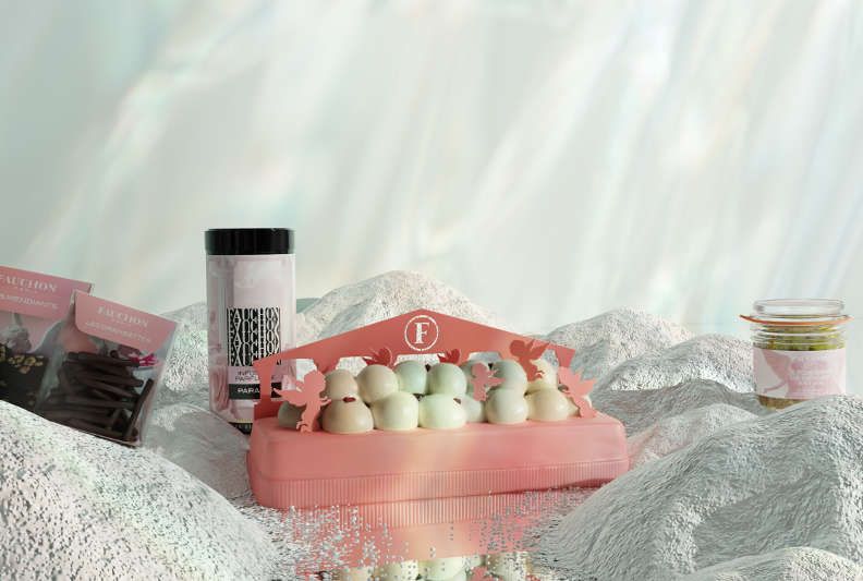 bûche de Noël 2025 signée Fauchon