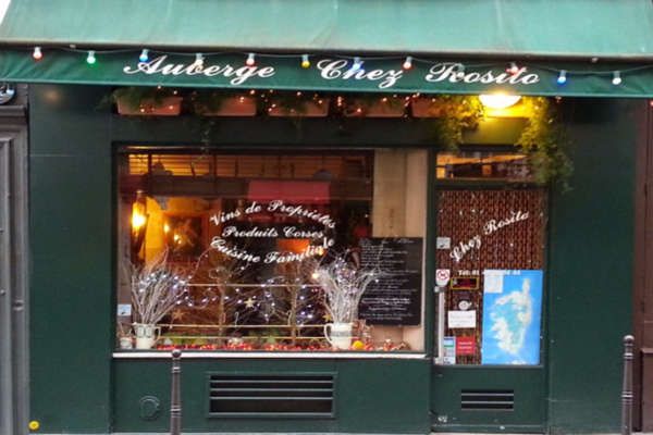 Restaurant Corse Rosito métro Chemin Vert