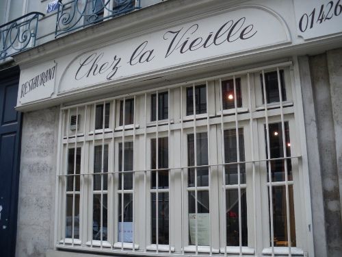 Restaurant Chez la Vieille à Paris 1er - Métro Louvre