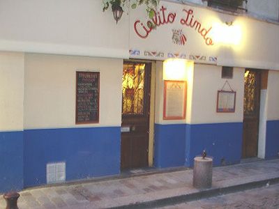 Restaurant mexicain Cielito Lindo à Paris 11e