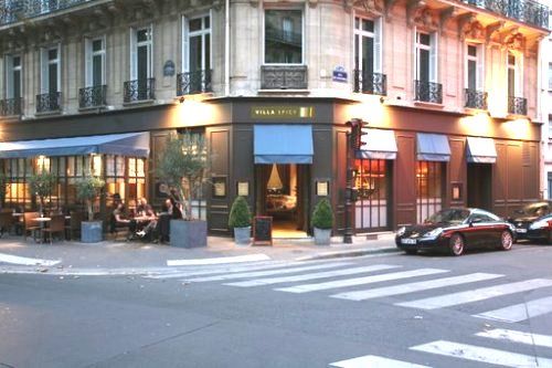 la Villa Spicy, restaurant Métro Franklin Roosevelt