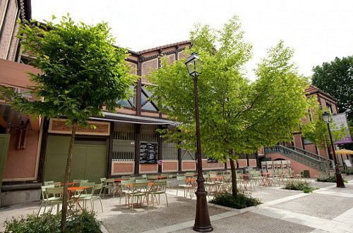 Cafe la Jatte, la terrasse