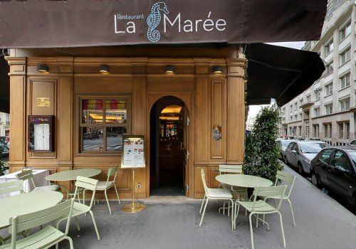 Déjeuner de Noël au restaurant La Marée à Paris 8ème