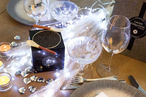 Coffret dégustation caviar d'Aquitaine